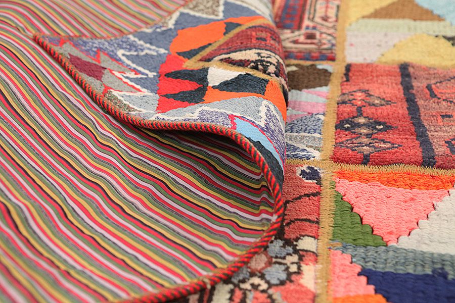 Patchwork Alfombra Persa 205x157 - Imagen 3