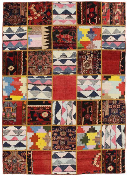 Patchwork Alfombra Persa 212x152