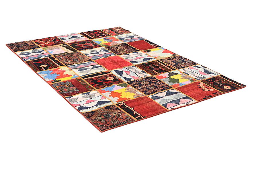 Patchwork Alfombra Persa 212x152 - Imagen 1