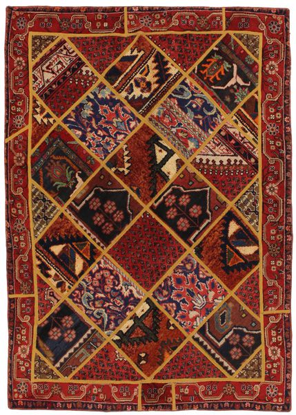 Patchwork Alfombra Persa 205x145