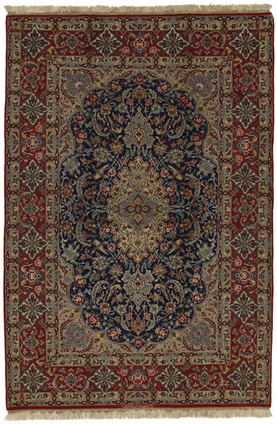 Isfahan Alfombra Persa 243x163