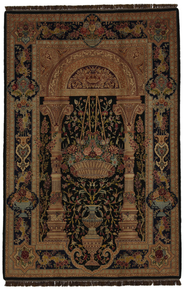 Isfahan Alfombra Persa 237x155