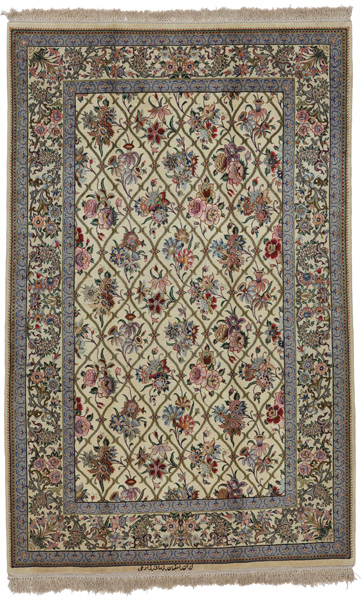 Isfahan Alfombra Persa 203x130
