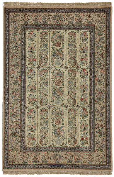 Isfahan Alfombra Persa 212x143