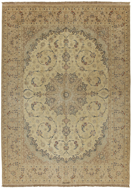 Isfahan Alfombra Persa 353x253