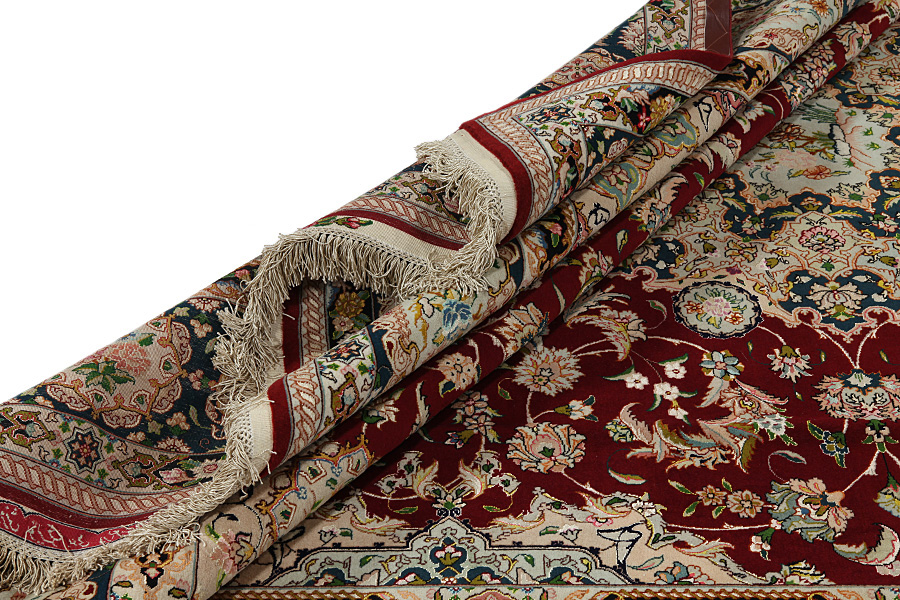 Tabriz Alfombra Persa 340x247 - Imagen 18