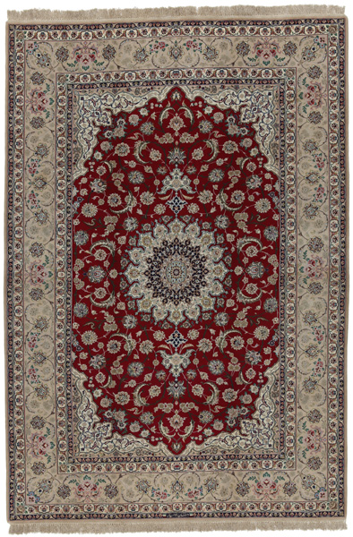 Isfahan Alfombra Persa 305x208