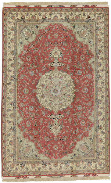 Tabriz Alfombra Persa 317x203