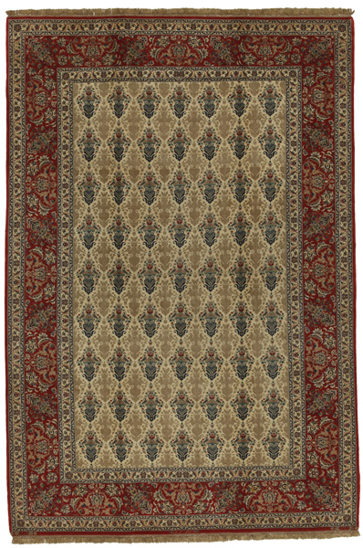 Isfahan Alfombra Persa 292x198