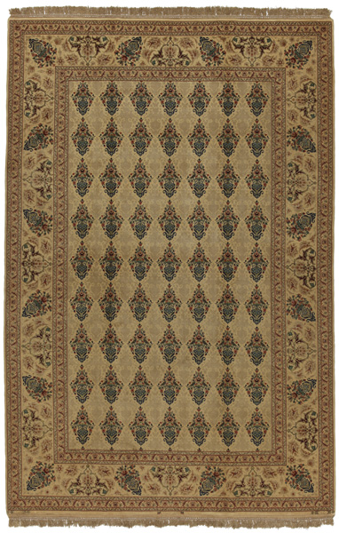 Isfahan Alfombra Persa 300x198
