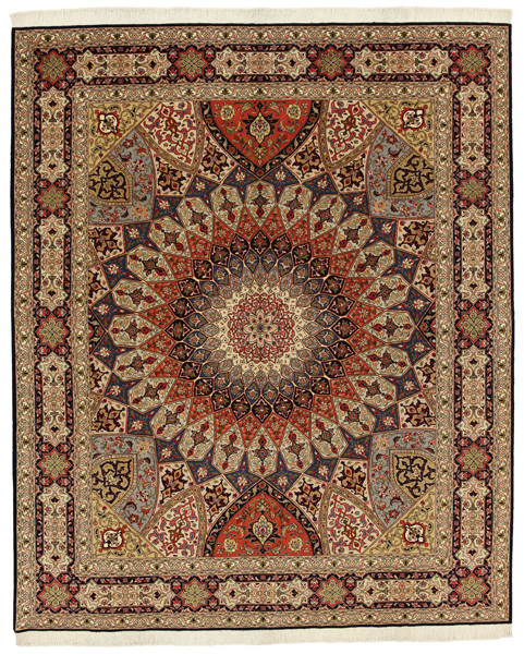 Tabriz Alfombra Persa 249x206
