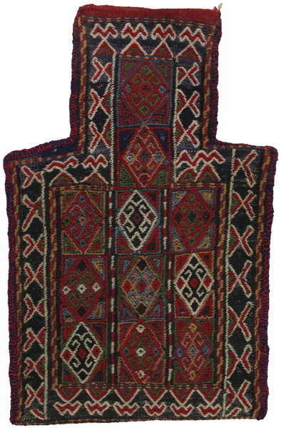 Qashqai - Saddle Bag Alfombra Persa 53x33
