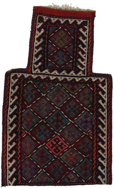 Qashqai - Saddle Bag Alfombra Persa 52x31
