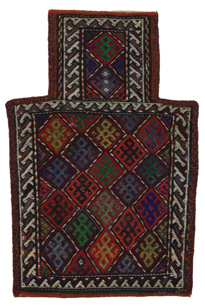 Qashqai - Saddle Bag Alfombra Persa 53x35