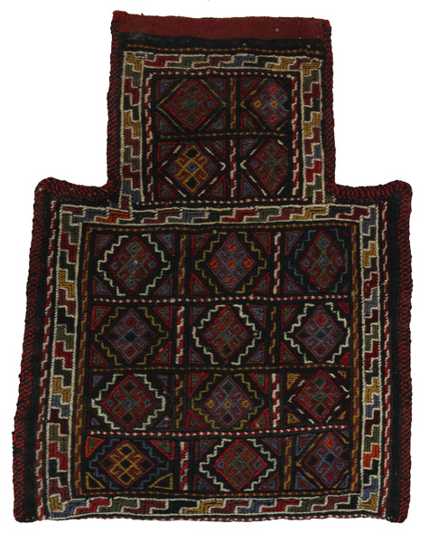 Qashqai - Saddle Bag Alfombra Persa 54x43