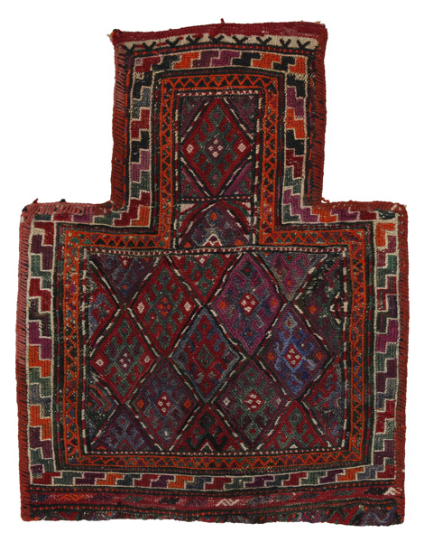 Qashqai - Saddle Bag Alfombra Persa 50x44