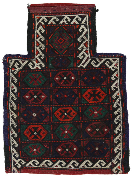 Qashqai - Saddle Bag Alfombra Persa 48x35