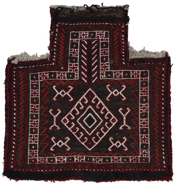 Bakhtiari - Saddle Bag Alfombra Persa 44x43