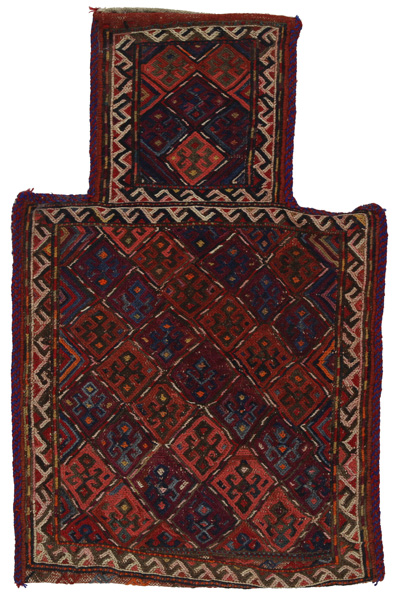 Qashqai - Saddle Bag Alfombra Persa 60x38