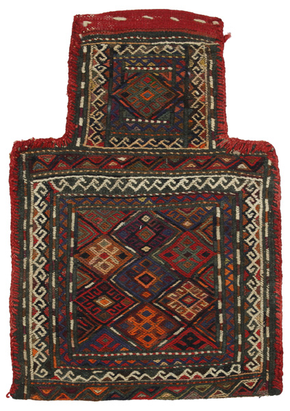 Qashqai - Saddle Bag Alfombra Persa 47x33