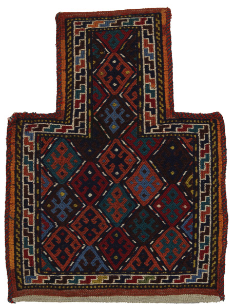 Qashqai - Saddle Bag Alfombra Persa 47x35