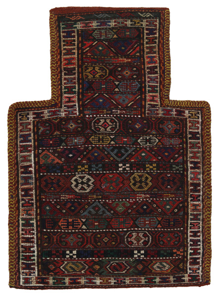 Qashqai - Saddle Bag Alfombra Persa 51x37