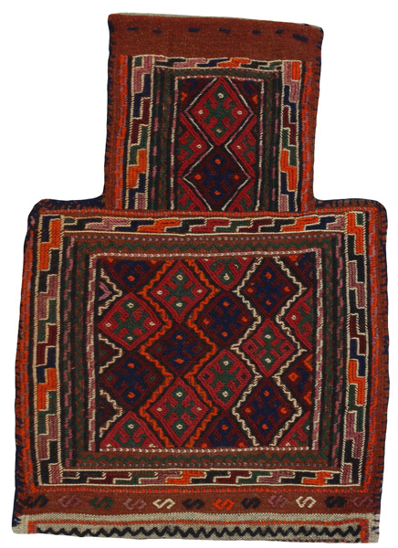 Qashqai - Saddle Bag Alfombra Persa 48x34