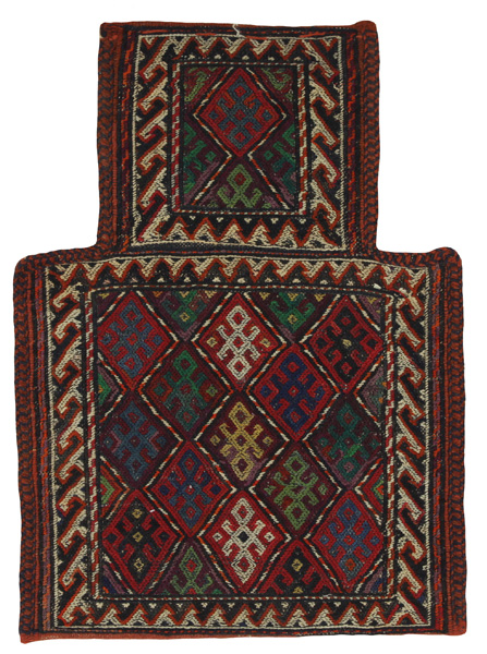 Qashqai - Saddle Bag Alfombra Persa 49x36