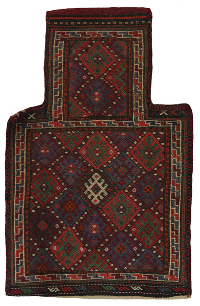Qashqai - Saddle Bag Alfombra Persa 59x38