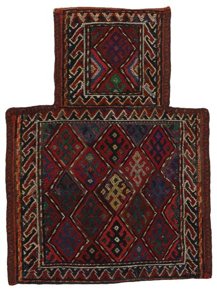 Qashqai - Saddle Bag Alfombra Persa 50x37