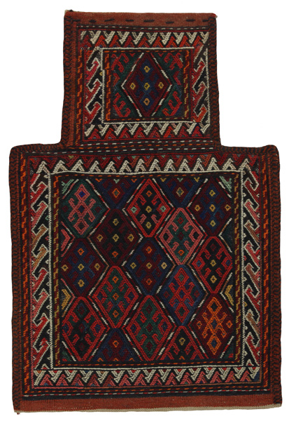 Qashqai - Saddle Bag Alfombra Persa 55x38