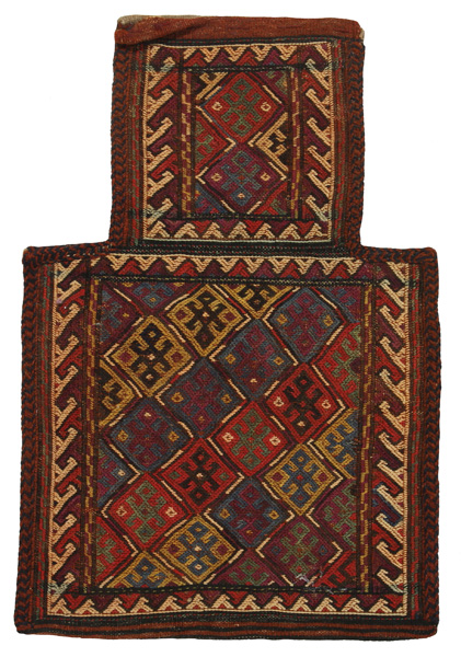 Qashqai - Saddle Bag Alfombra Persa 52x35