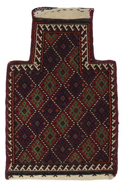 Qashqai - Saddle Bag Alfombra Persa 56x37