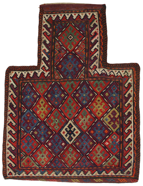 Qashqai - Saddle Bag Alfombra Persa 52x39
