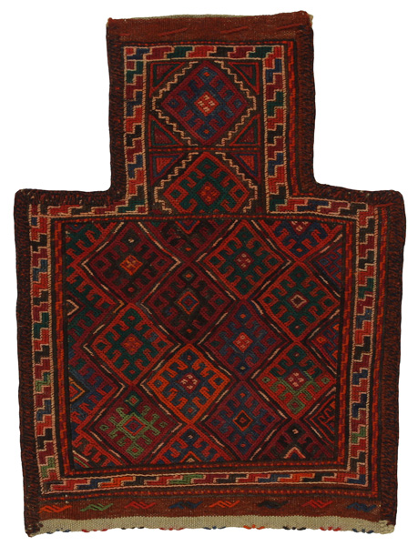 Qashqai - Saddle Bag Alfombra Persa 46x34