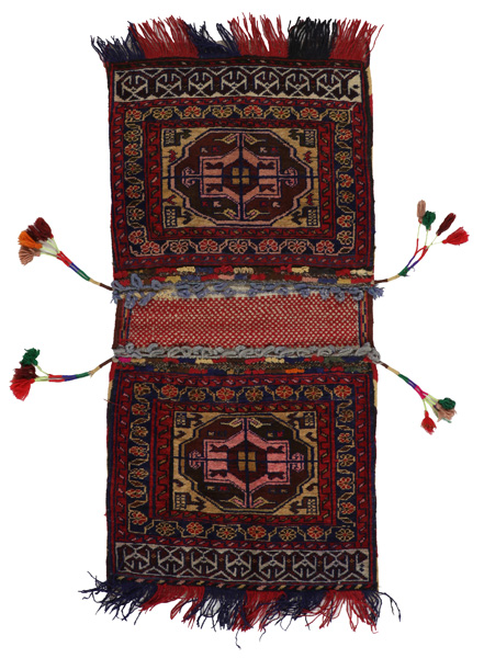 Turkaman - Saddle Bag Tejido Afgano 106x50