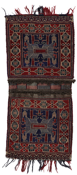 Turkaman - Saddle Bag Tejido Afgano 118x54