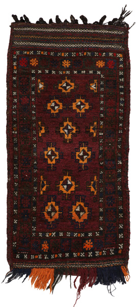 Turkaman - Saddle Bag Alfombra de Turkmenistán 120x59