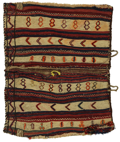 Jaf - Saddle Bag Alfombra Persa 110x90