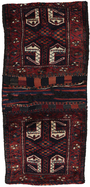 Jaf - Saddle Bag Alfombra Persa 136x61