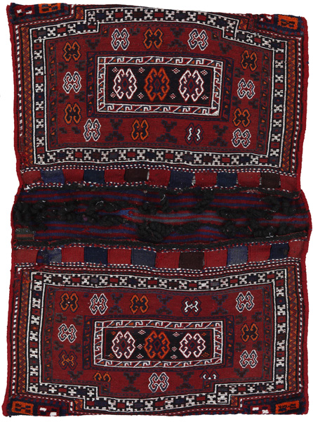 Jaf - Saddle Bag Alfombra Persa 140x98
