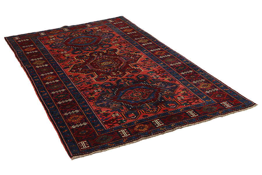 Shirvan - Caucasus Alfombra del Cáucaso 234x137 - Imagen 1