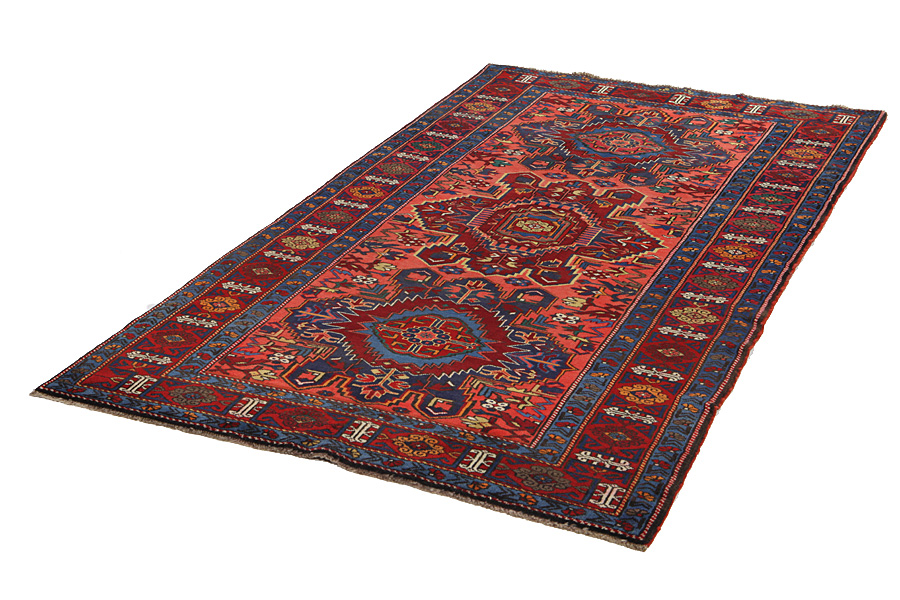 Shirvan - Caucasus Alfombra del Cáucaso 234x137 - Imagen 2