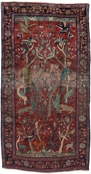 Sarouk Alfombra Persa 288x151