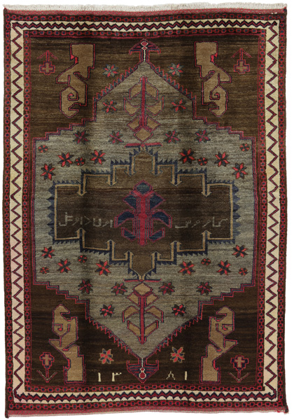 Gabbeh - Qashqai Alfombra Persa 198x143