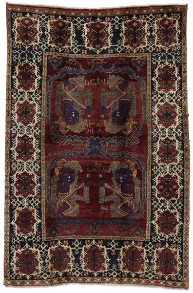 Qashqai Alfombra Persa 212x138