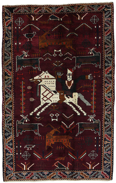 Bakhtiari - Qashqai Alfombra Persa 230x145