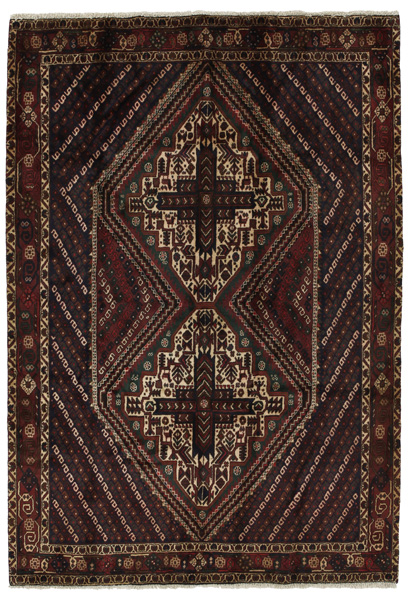 SahreBabak - Afshar Alfombra Persa 194x133