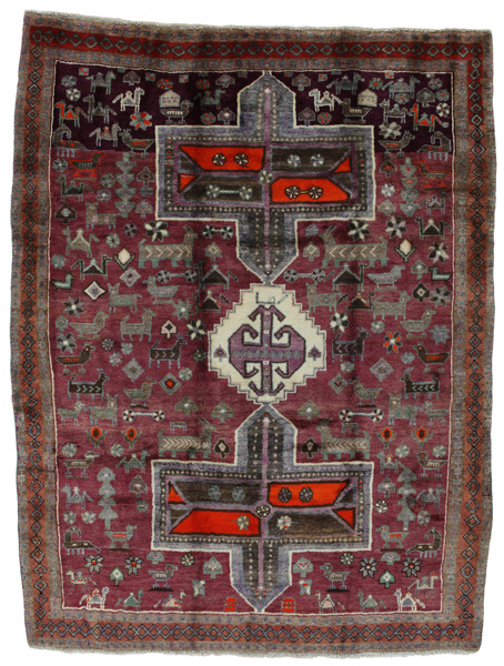 Gabbeh - Qashqai Alfombra Persa 230x173