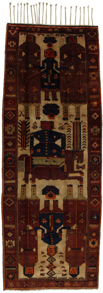 Bakhtiari - Lori Alfombra Persa 362x132